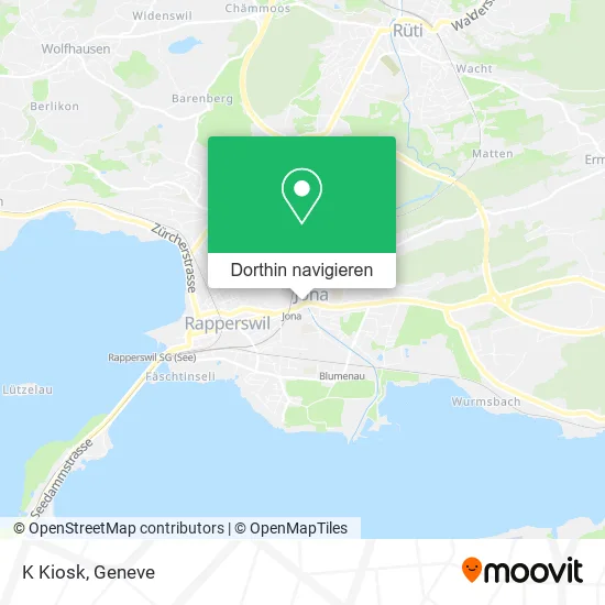 K Kiosk Karte