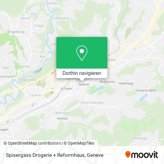 Spisergass Drogerie + Reformhaus Karte