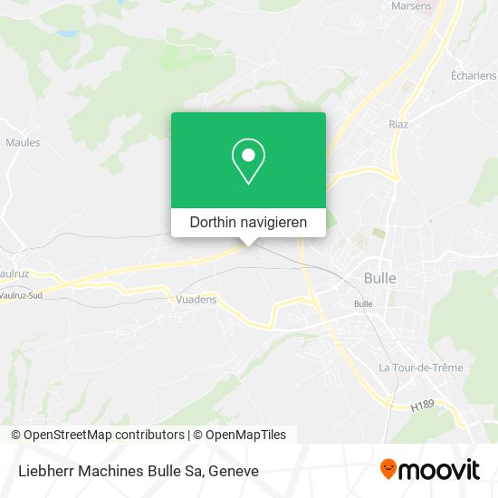 Liebherr Machines Bulle Sa Karte