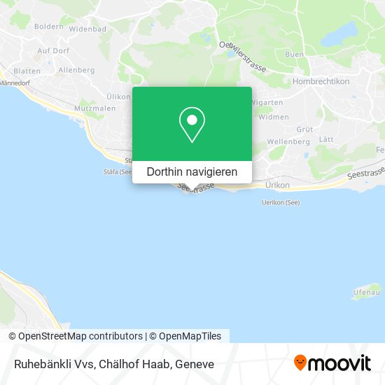 Ruhebänkli Vvs, Chälhof Haab Karte