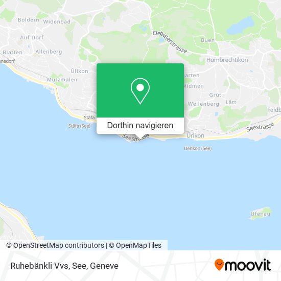 Ruhebänkli Vvs, See Karte