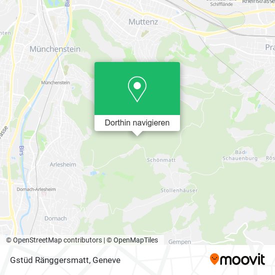 Gstüd Ränggersmatt Karte