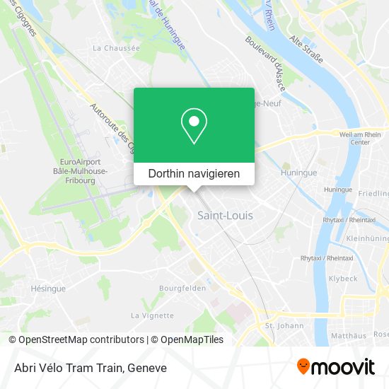 Abri Vélo Tram Train Karte