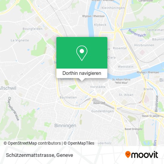 Schützenmattstrasse Karte