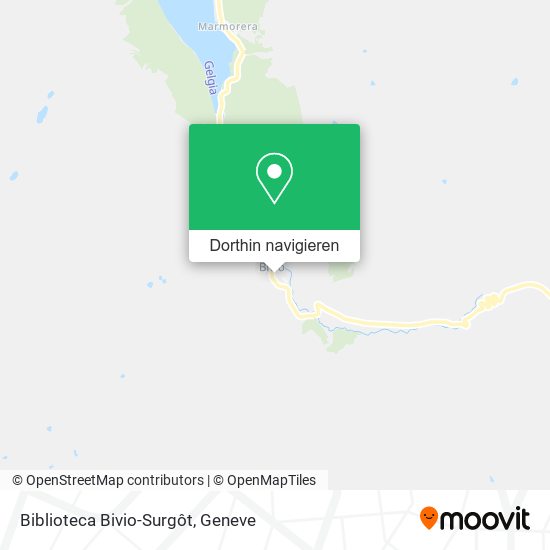 Biblioteca Bivio-Surgôt Karte