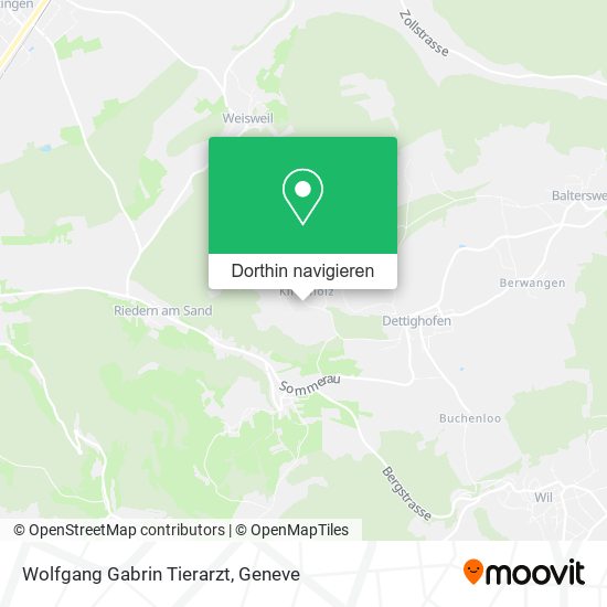 Wolfgang Gabrin Tierarzt Karte
