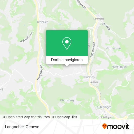 Langacher Karte