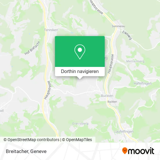Breitacher Karte