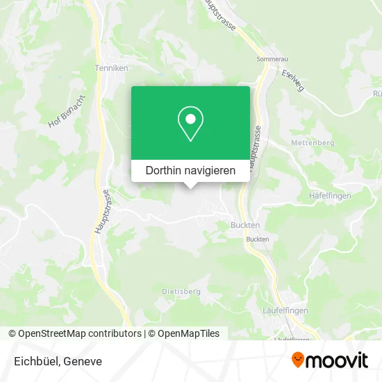 Eichbüel Karte