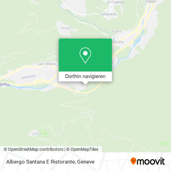 Albergo Santana E Ristorante Karte