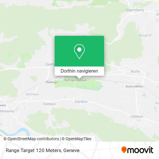 Range Target 120 Meters Karte