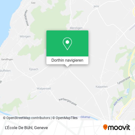 L'École De Bühl Karte