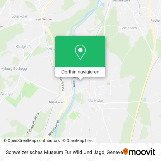 Schweizerisches Museum Für Wild Und Jagd Karte