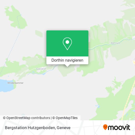 Bergstation Hutzgenboden Karte