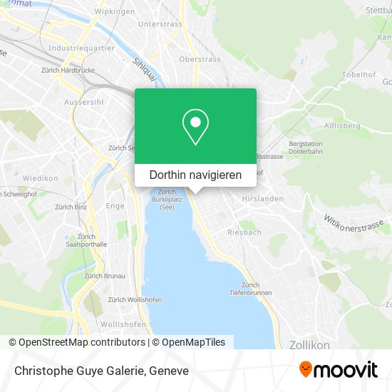 Christophe Guye Galerie Karte