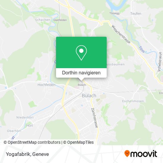 Yogafabrik Karte