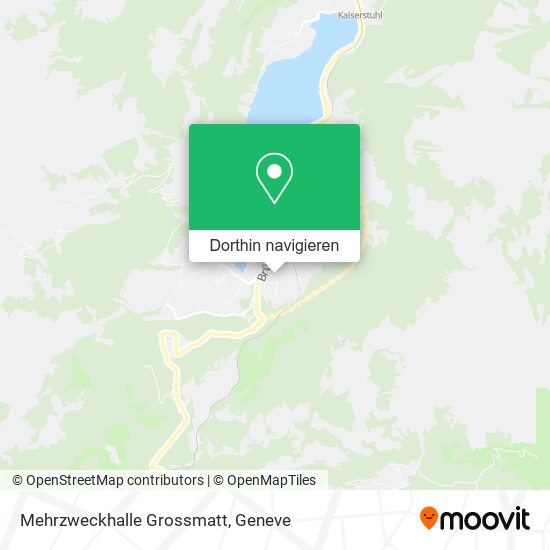 Mehrzweckhalle Grossmatt Karte