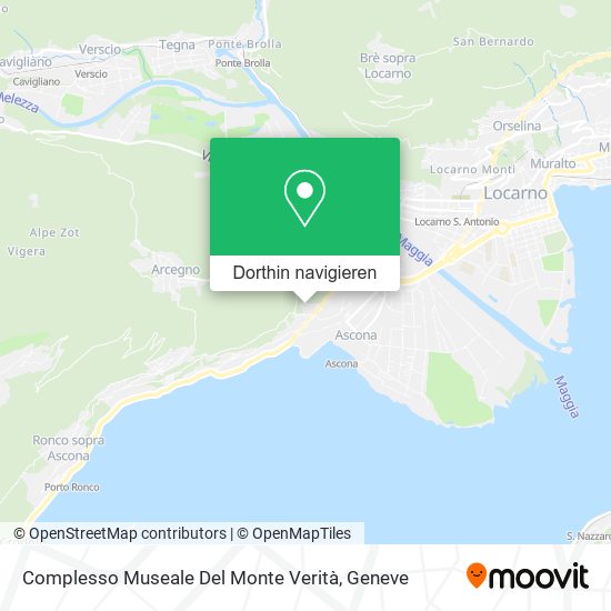Complesso Museale Del Monte Verità Karte