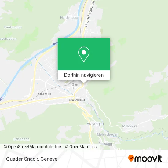 Quader Snack Karte