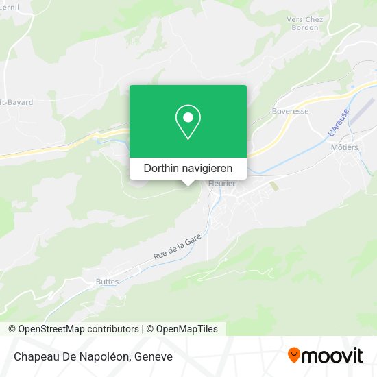 Chapeau De Napoléon Karte