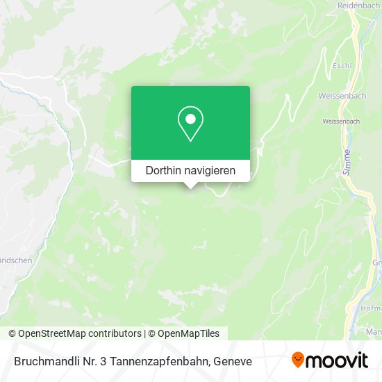 Bruchmandli Nr. 3 Tannenzapfenbahn Karte