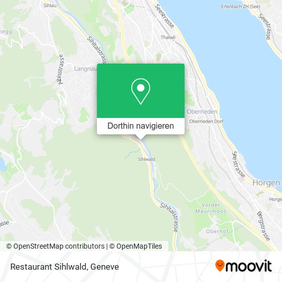 Restaurant Sihlwald Karte