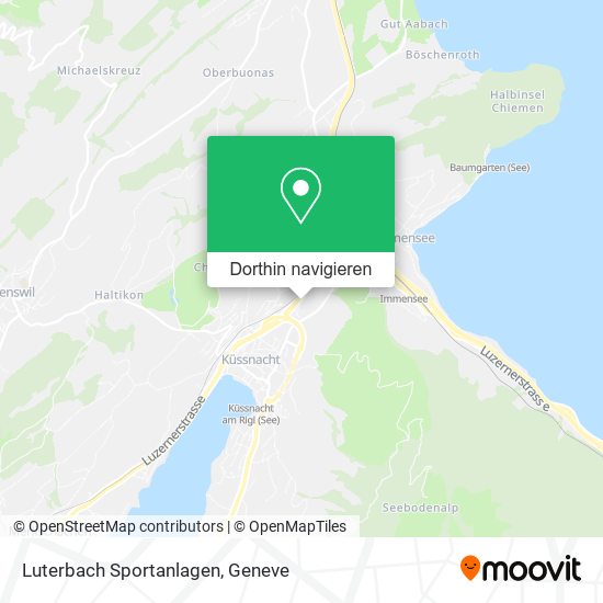 Luterbach Sportanlagen Karte