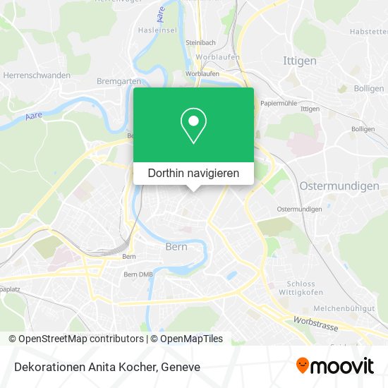 Dekorationen Anita Kocher Karte