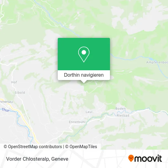 Vorder Chlosteralp Karte