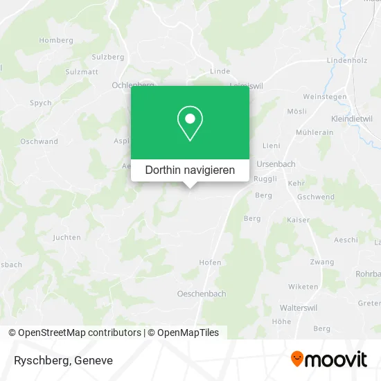 Ryschberg Karte