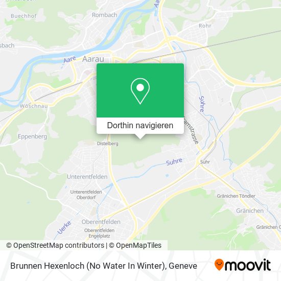 Brunnen Hexenloch (No Water In Winter) Karte