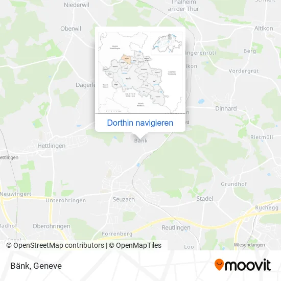 Bänk Karte