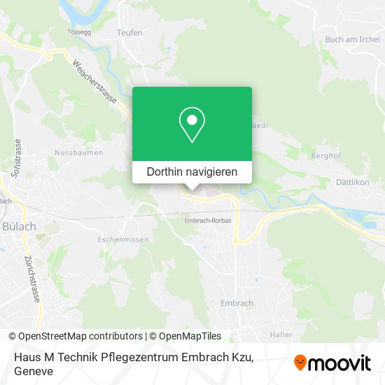 Haus M Technik Pflegezentrum Embrach Kzu Karte