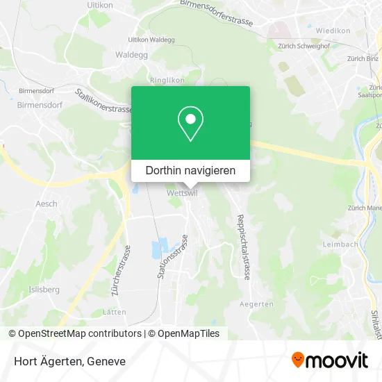Hort Ägerten Karte