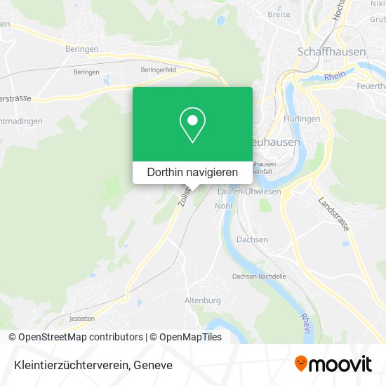 Kleintierzüchterverein Karte