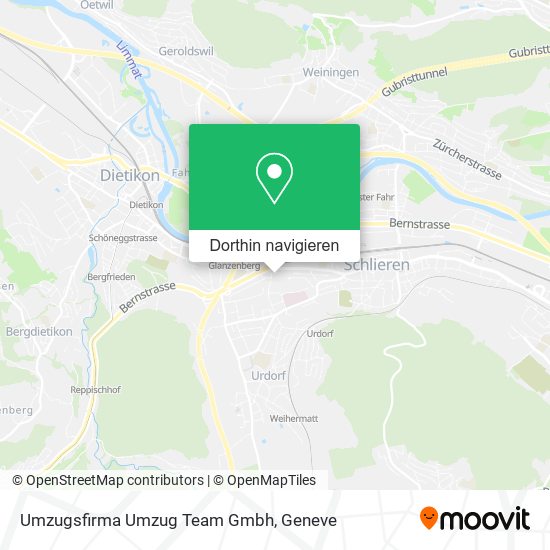 Umzugsfirma Umzug Team Gmbh Karte