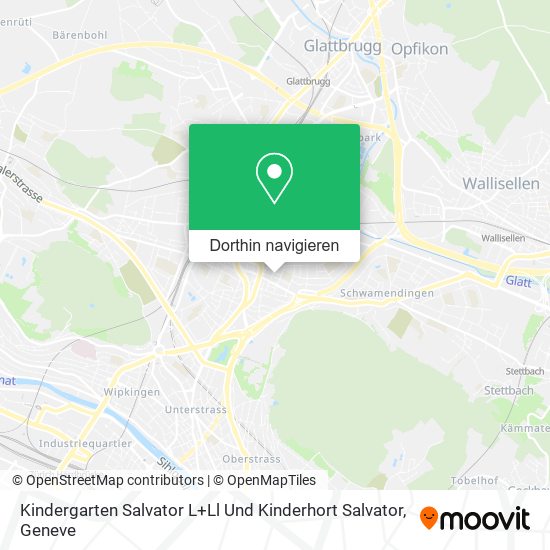 Kindergarten Salvator L+Ll Und Kinderhort Salvator Karte