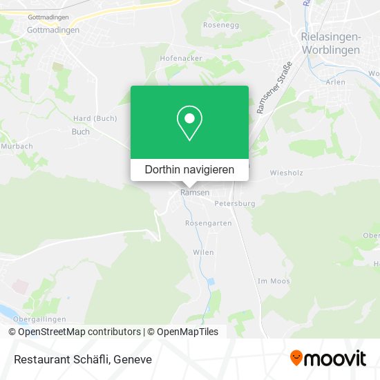 Restaurant Schäfli Karte