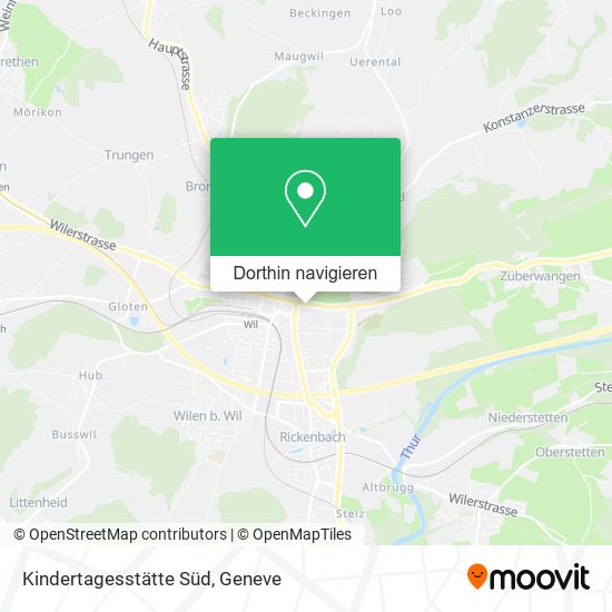 Kindertagesstätte Süd Karte