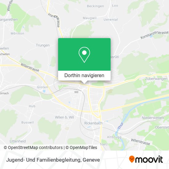 Jugend- Und Familienbegleitung Karte