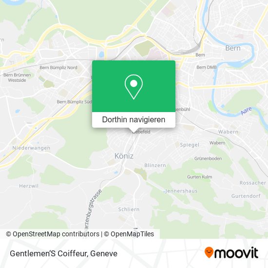 Gentlemen‘S Coiffeur Karte