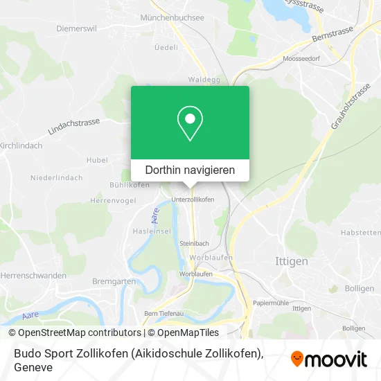 Budo Sport Zollikofen (Aikidoschule Zollikofen) Karte