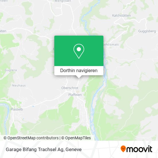Garage Bifang Trachsel Ag Karte