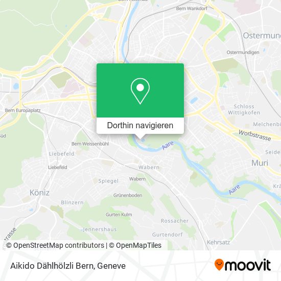 Aikido Dählhölzli Bern Karte