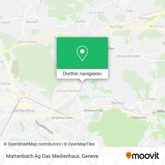 Mattenbach Ag Das Medienhaus Karte
