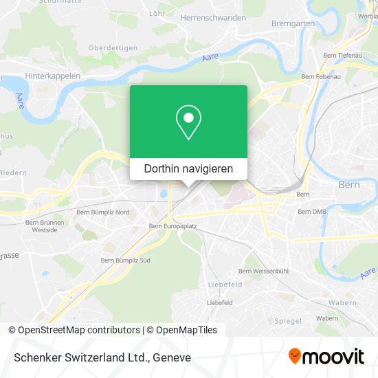 Schenker Switzerland Ltd. Karte