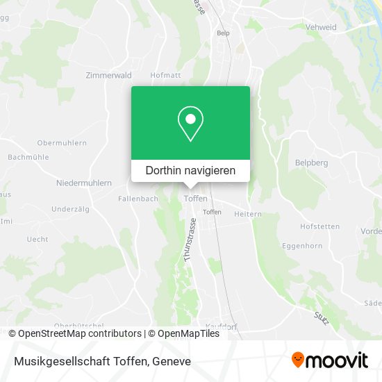 Musikgesellschaft Toffen Karte