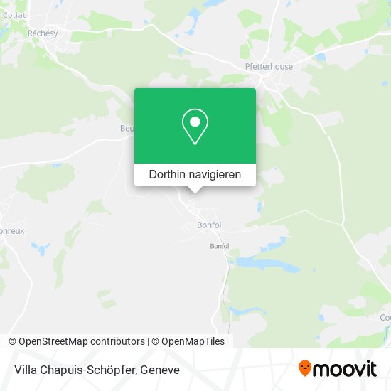 Villa Chapuis-Schöpfer Karte