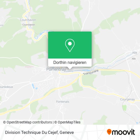 Division Technique Du Cejef Karte