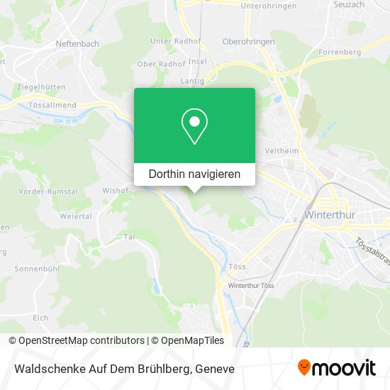 Waldschenke Auf Dem Brühlberg Karte